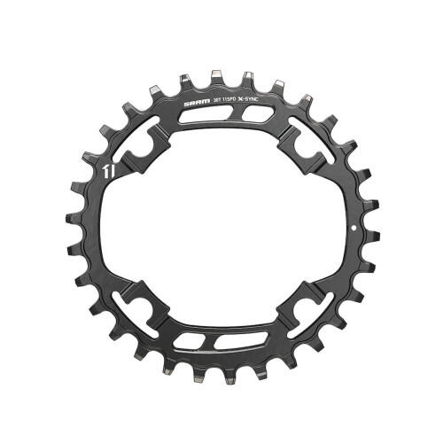 SRAM SRAM X-Sync Stål Chainring 32 Tänder x 94mm BCD Svart