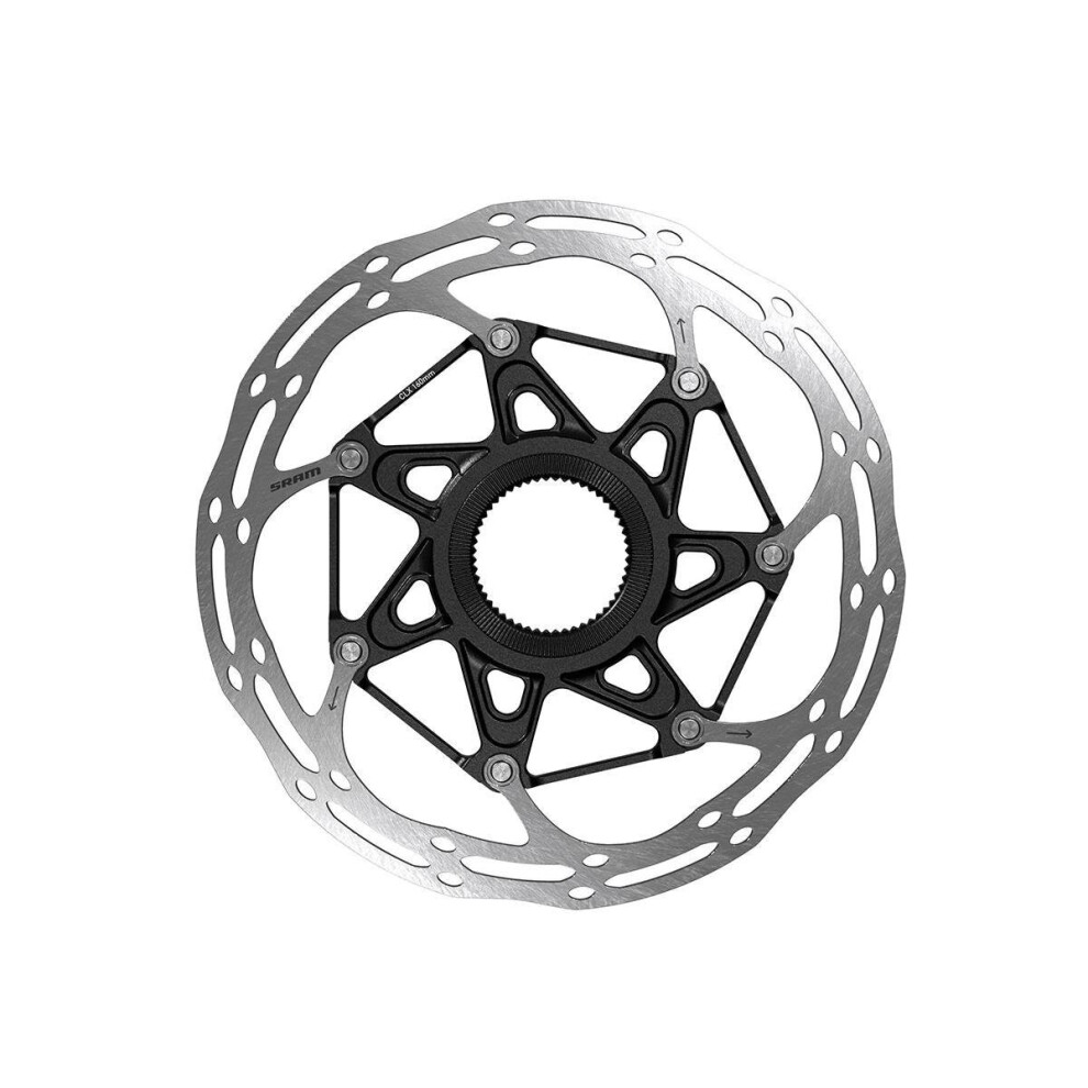 (160 MM, Black) SRAM Rotor Centerline 2 Piece Centerlock - Rounded