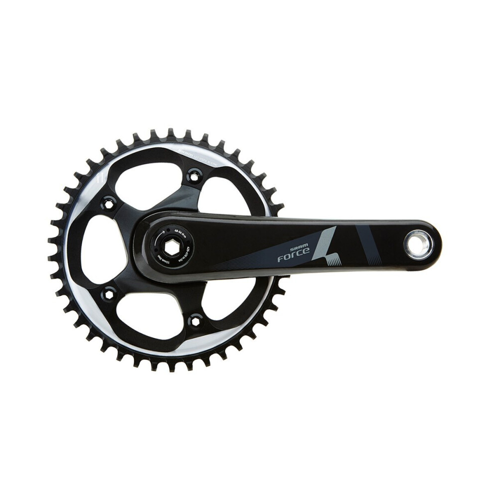 (175 MM - 42T, One Colour) SRAM Force1 Crank Set GXP W / X-Sync Chainring 11 Speed