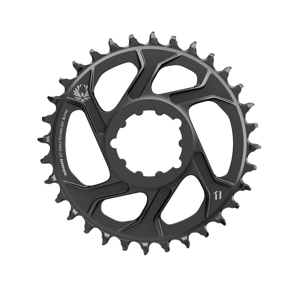 Sram (30T, ) Chain Ring X-Sync 2 Direct Mount 3 Mm Offset Boost Cold Forged Alum Black