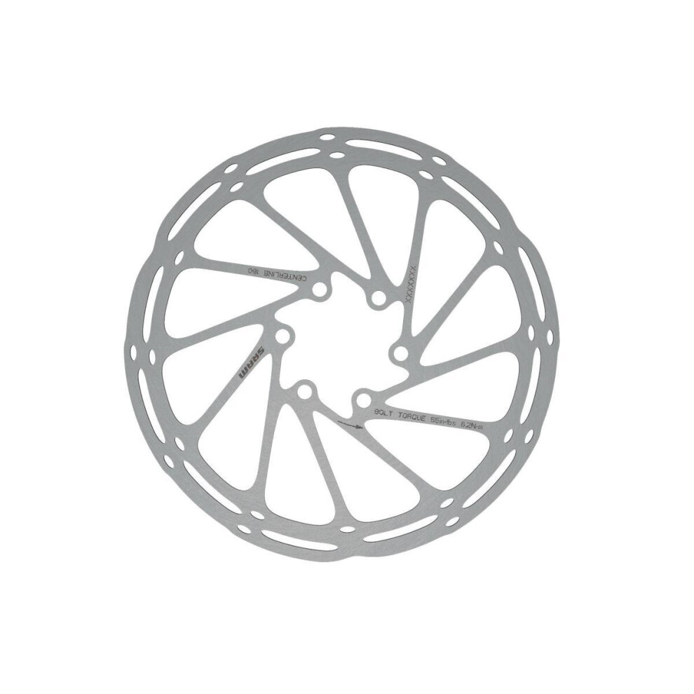 (180 MM, Black) SRAM Rotor Centerline Rounded