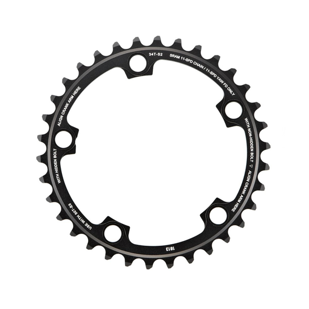 Sram Chain Ring Road Red22 / Force22 / Rival22 X-Glide R 34T Yaw 11 Speed S2 110