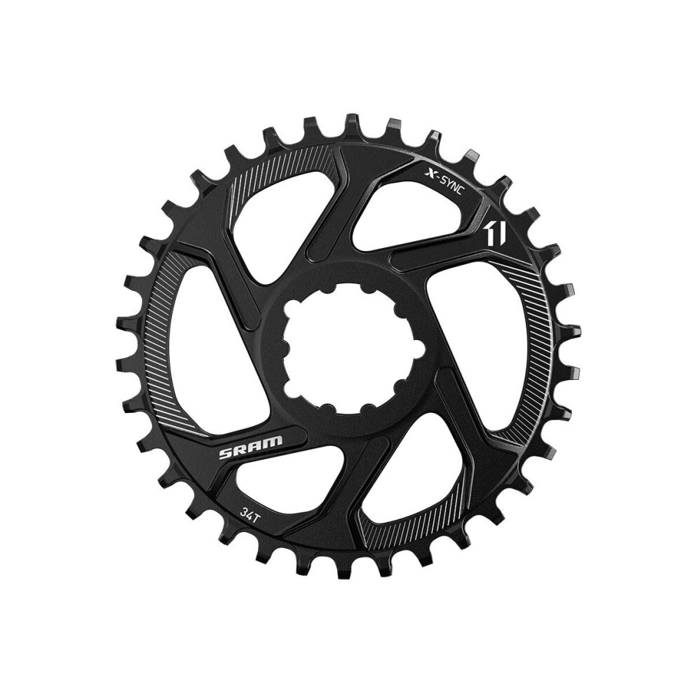 Sram (34T, ) Chain Ring Eagle X-Sync Direct Mount 6 Mm Offset Alum 12 Speed Gold