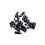 SRAM SRAM Derailleur Cable Ferrules - 4 MM Open Aluminium - 100 Pieces 1