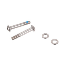 (42 MM, One Colour) SRAM Bracket Mounting Bolts Stainless T25 2 Pieces Flat Mount Caliper