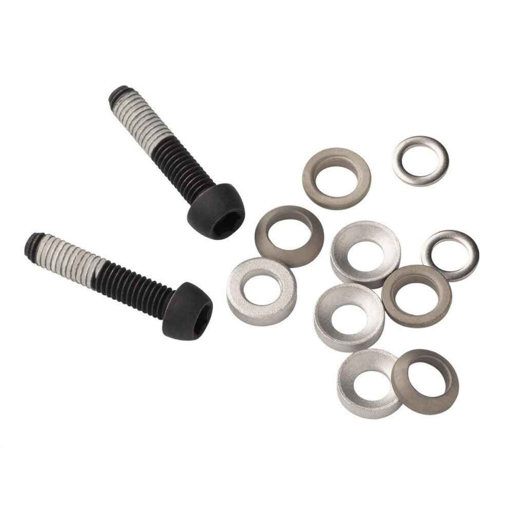 (17 MM, One Colour) SRAM Bracket Mounting Bolts Stainless T25 2 Pieces Flat Mount Caliper