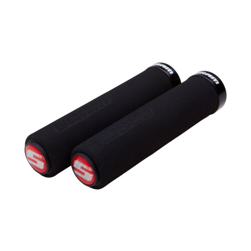 SRAM SRAM Locking Grips Foam 129 MM With Single Clamp And End Plugs