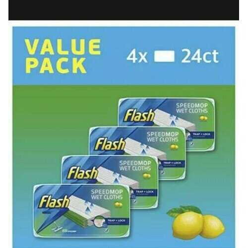 Flash Flash Speedmop Wet Cloth Lemon | 96 Refills 2