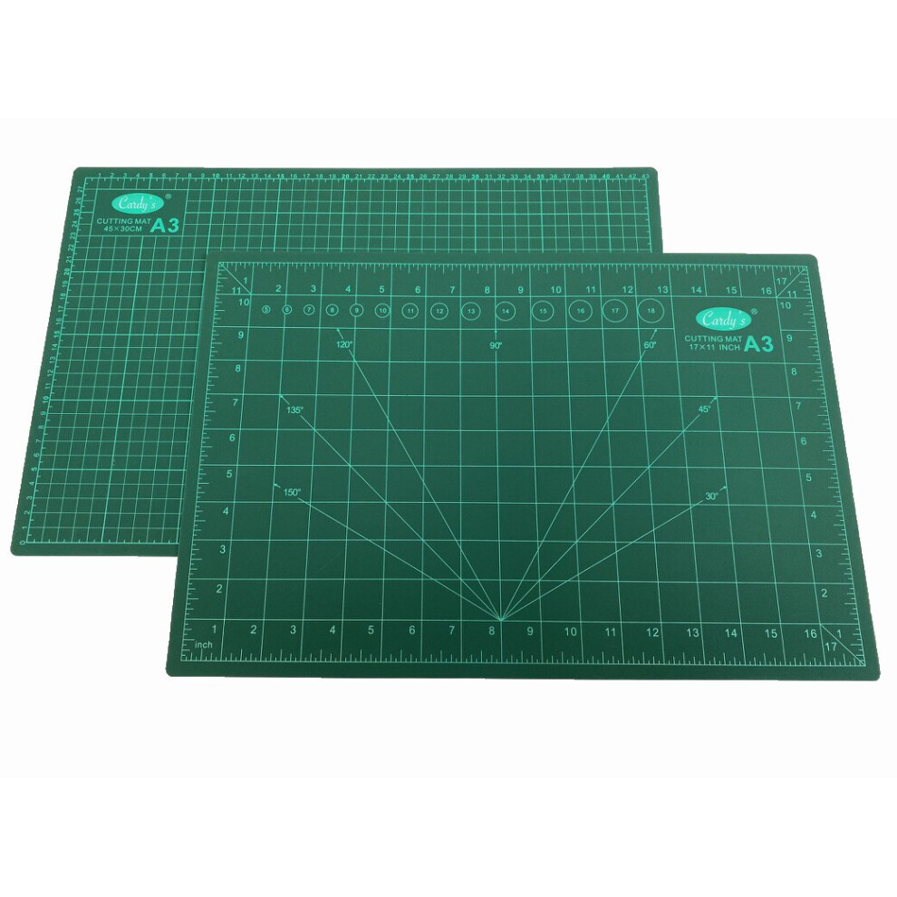 (A3 450mm x 300mm) Cardy's Cutting Mat's A1 A2 A3 A4 and A5