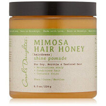 Carol's Daughter Mimosa Hair Honey Shine Pomade für strukturiertes und lockiges Haar - mit Sheabutter & Rosmarinöl, 8 fl oz