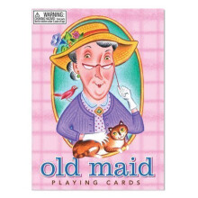 eeBoo: Old Maid Playing Card Game Cards are Durable and Easy to Use Instructions Included Educational and Fun Learning for Ages 5 and up
