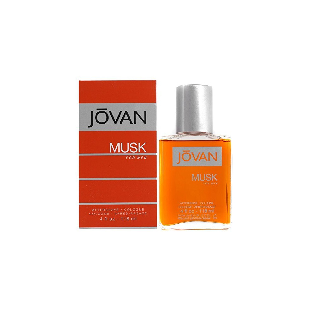 Jovan Musk By Jovan For Men Aftershave Cologne 4 Ounces