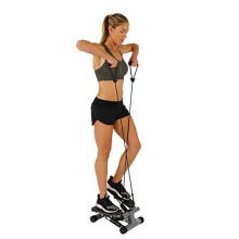 Sunny Health Fitness Mini Stepper with Resistance Bands