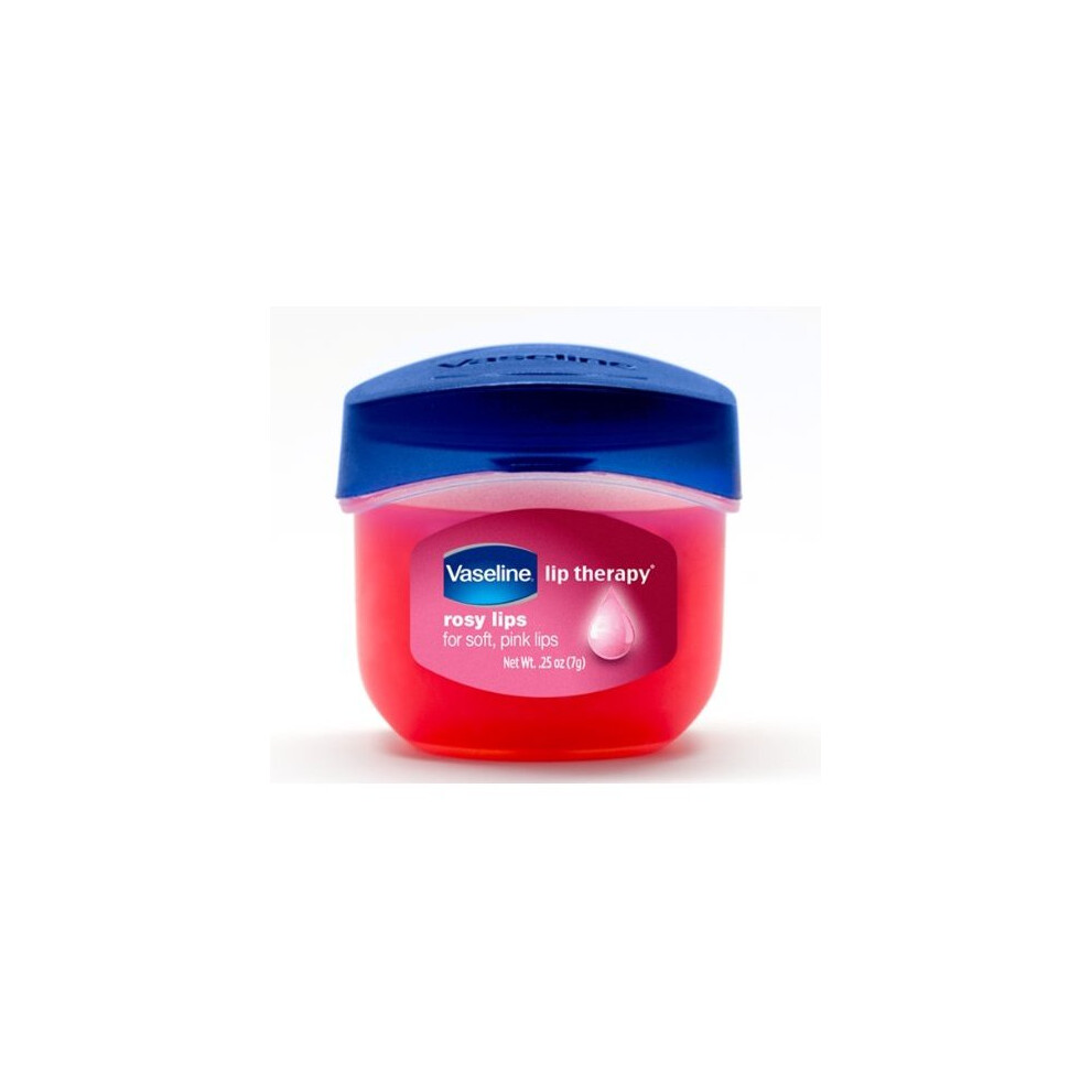 Vaseline Lip Therapy Rosy Lips Flavor Dry Chapped Lips 0 25 Oz 7g