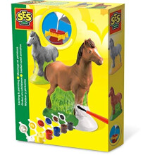 SES Creative Horse Plaster Casting and Painting Kit