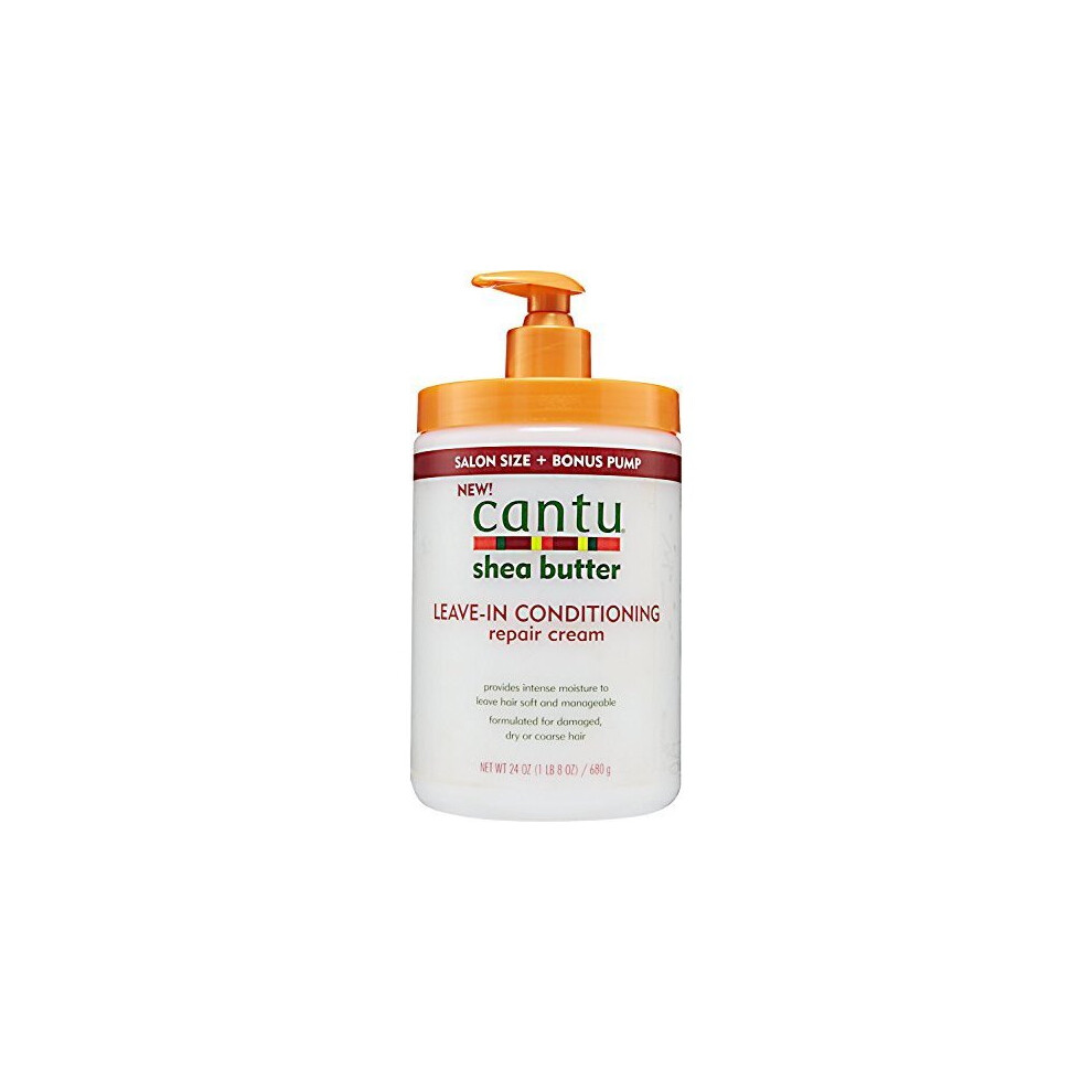 Cantu Salon Size Leave In Conditioning Repair Cream 24oz