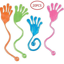 Tuko 20pcs Hands collants Sticky Finger pour les enfants La faveur de la fete des enfants etablit des jouets amusants amusants et des mains colla