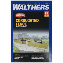 Walthers Cornerstone HO-Modell-Wellzaun-Bausatz, 1-1/4 Zoll, 3,1 cm