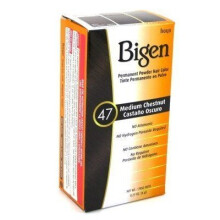 Bigen Powder Hair Color #47 Medium Chestnut .21 oz. (Case of 6)