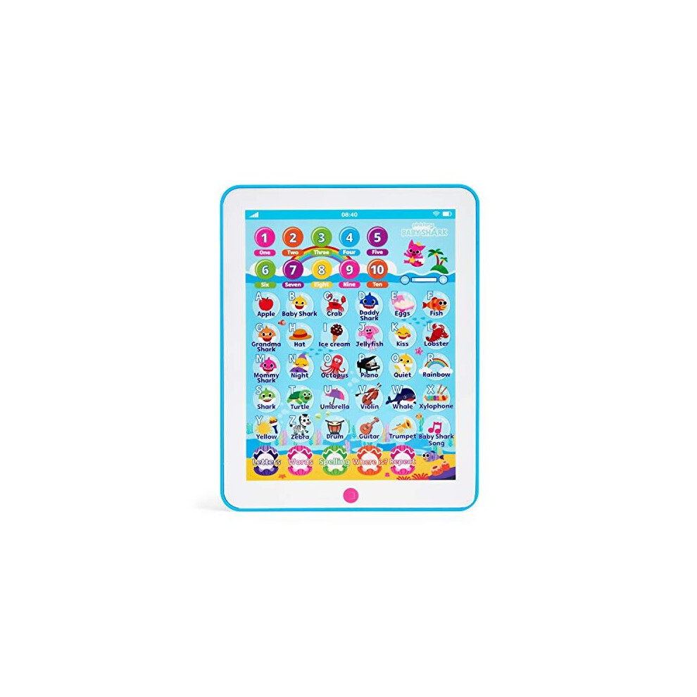 WowWee Pinkfong Baby Shark Tablet Educational Preschool Toy