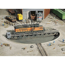 Walthers Cornerstone Series174 HO Scale 90' Drehscheiben-Bausatz Grubendurchmesser: 13-3/16"""" 33cm Br  cke h  lt Loks bis zu 12-3/8"""" 30,9cm