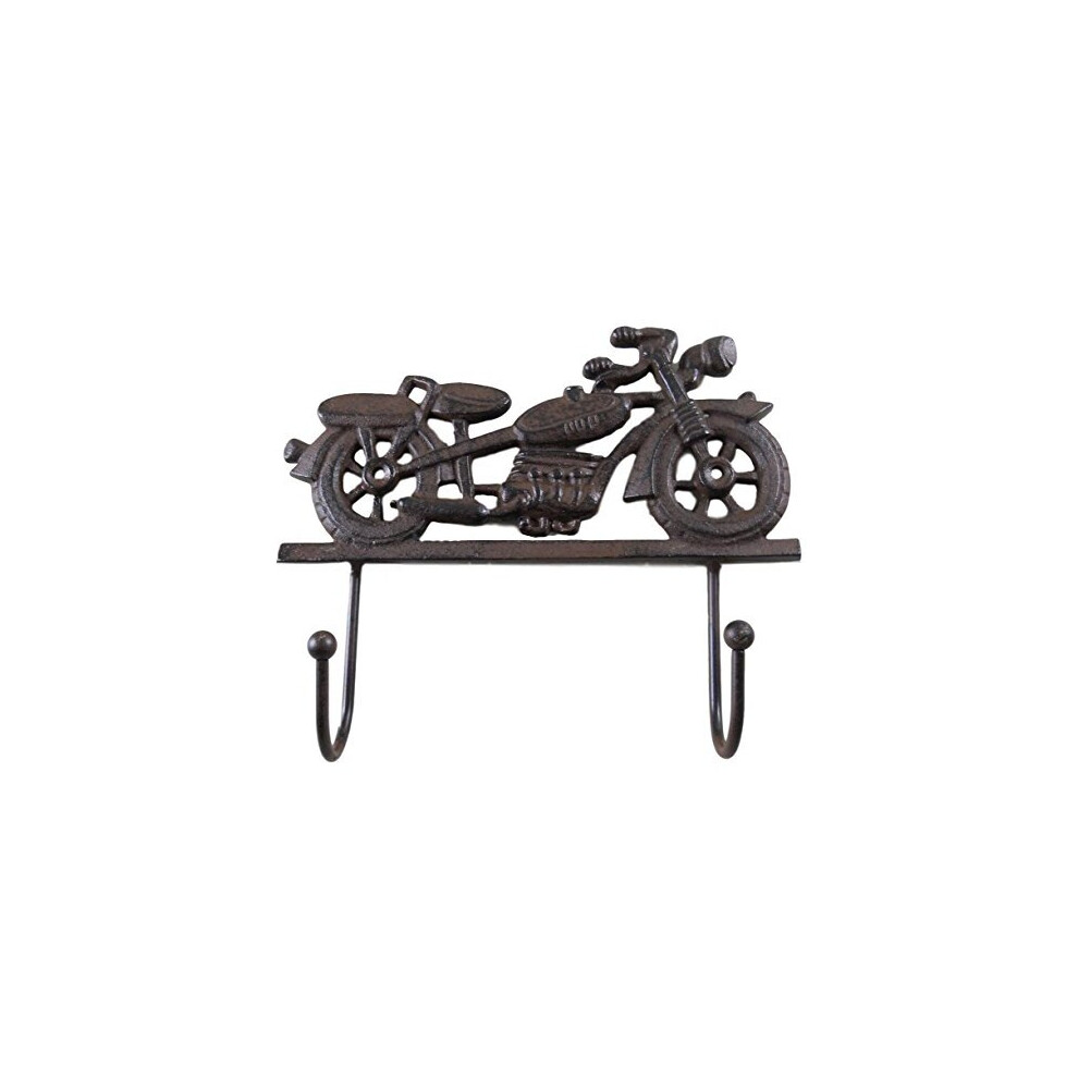 Porte-manteau moto en fonte