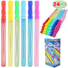 JOYIN 24 Συσκευασία 14.6 Big Bubble Wands για Καλοκαίρι, Δραστηριότητες Εξωτερικού/Εσωτερικού