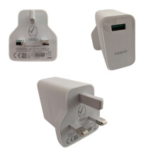 Official Oppo VOOC 30W Fast Power Adapter UK Charger - VC56HAYH