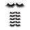 6er-Pack Wimpern 301 Christina 100 Echthaar K?nstliche Wimpern 1