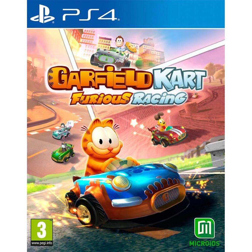 Garfield Kart Furious Racing (Ps4) (New) 3760156483771