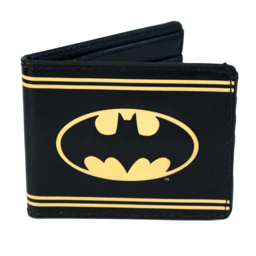 Batman Batman Striped Bi-Fold Wallet