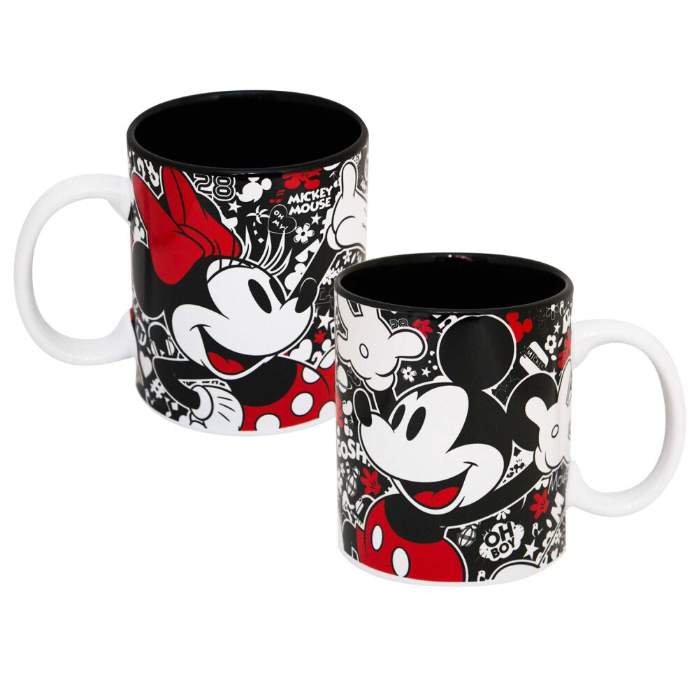 Disney Mickey And Minnie Mouse Coffee Mug