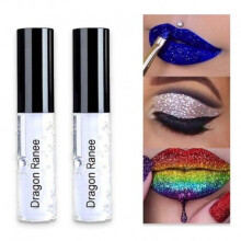 Face Primer Gel Waterproof Glitter Tint Lip Eyeshadow Liquid Glue Makeup Colorful Silver Powder Glue Eye Shadow Primer Make Up