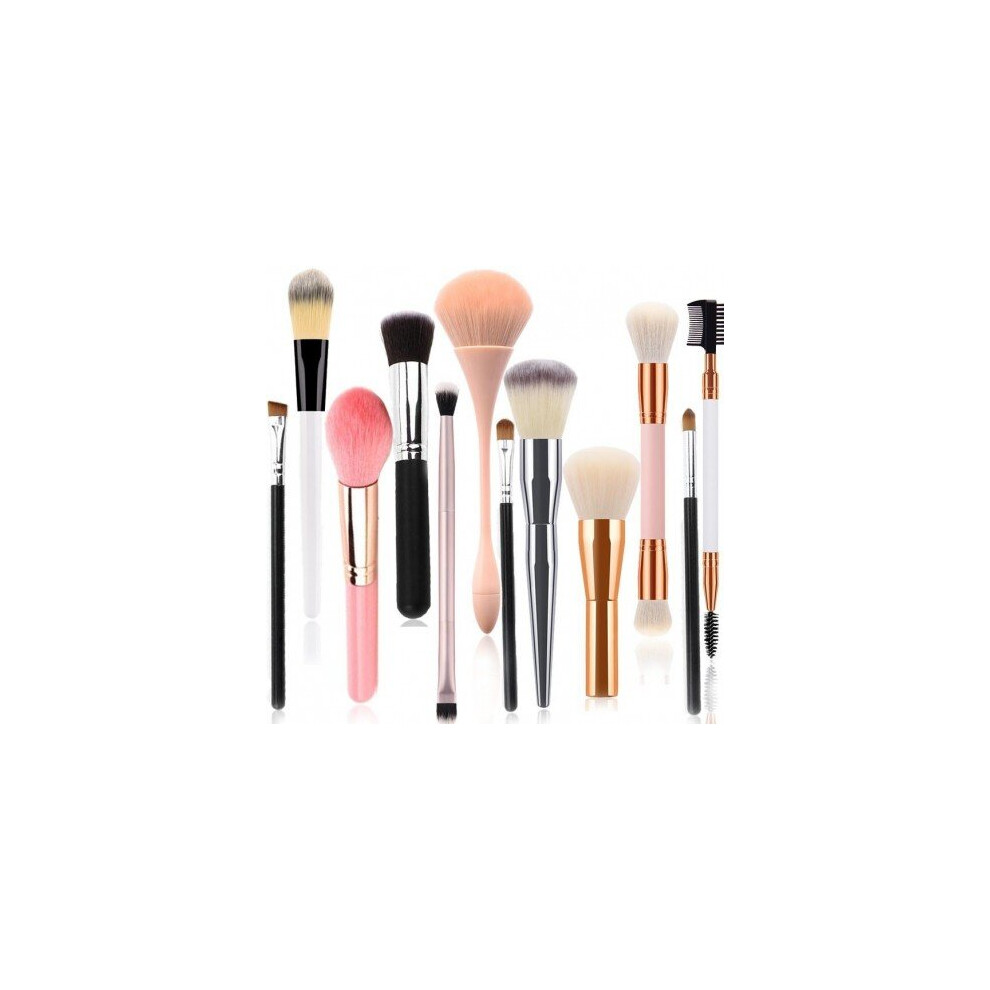 Blowuponline5 Multifunctional Makeup Brush Portable Foundation Powder Blush Eyeshadow Concealer Lip Eye Make Up Brush Cosmetics Beauty Tools