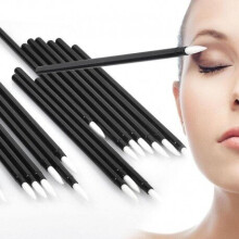 50 PCS Disposable MakeUp Lip Brush Lipstick Gloss Wands Applicator Make Up Must-Have Cosmetic Tools
