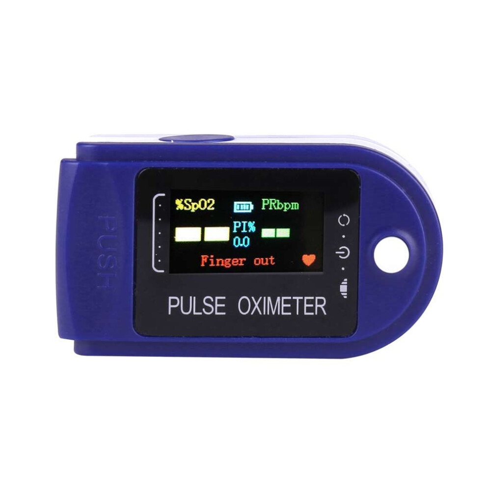 Pulse Oximeter Fingertip Blood Pressure Monitor With OLED Screen