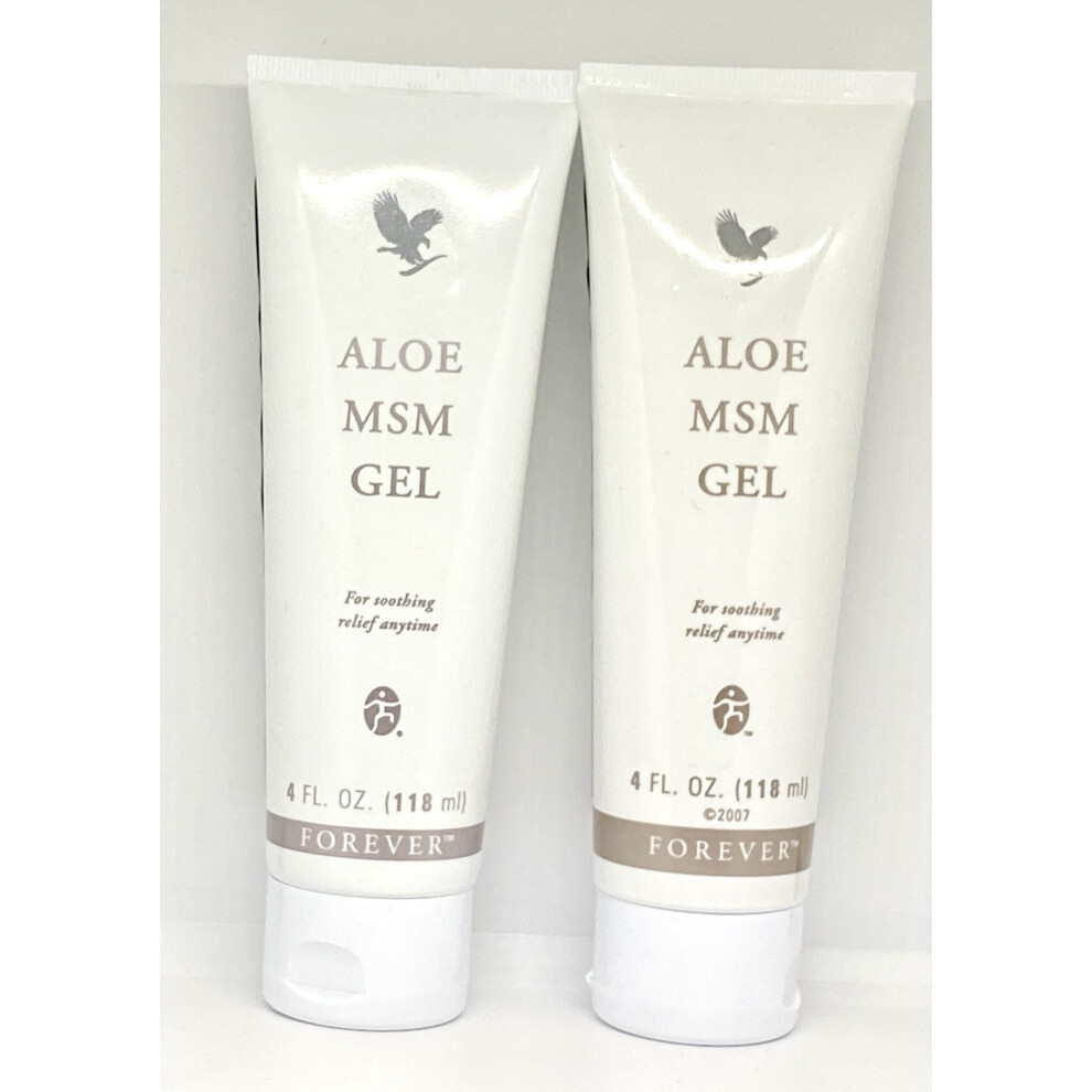 FOREVER LIVING ALOE MSM GEL X2 PACK OFFER