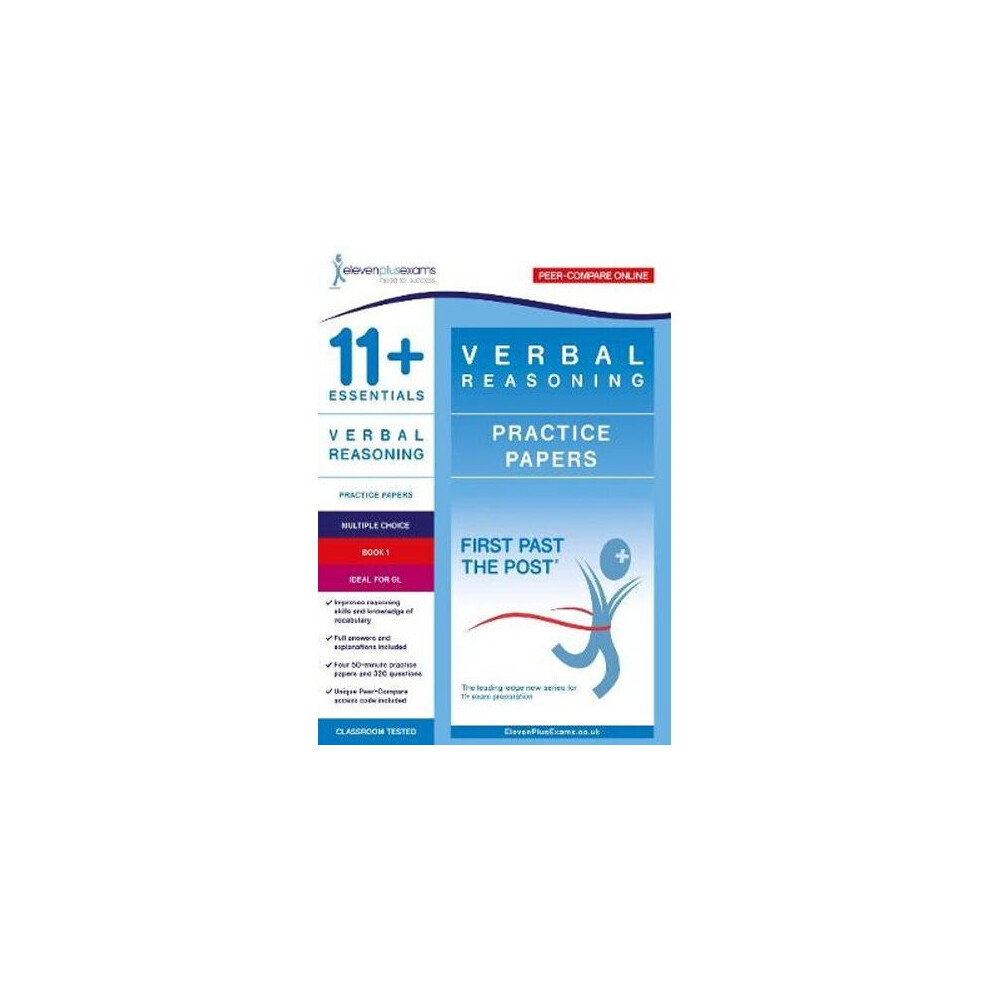 11+ Essentials Verbal Reasoning Practice Papers Book Size 1