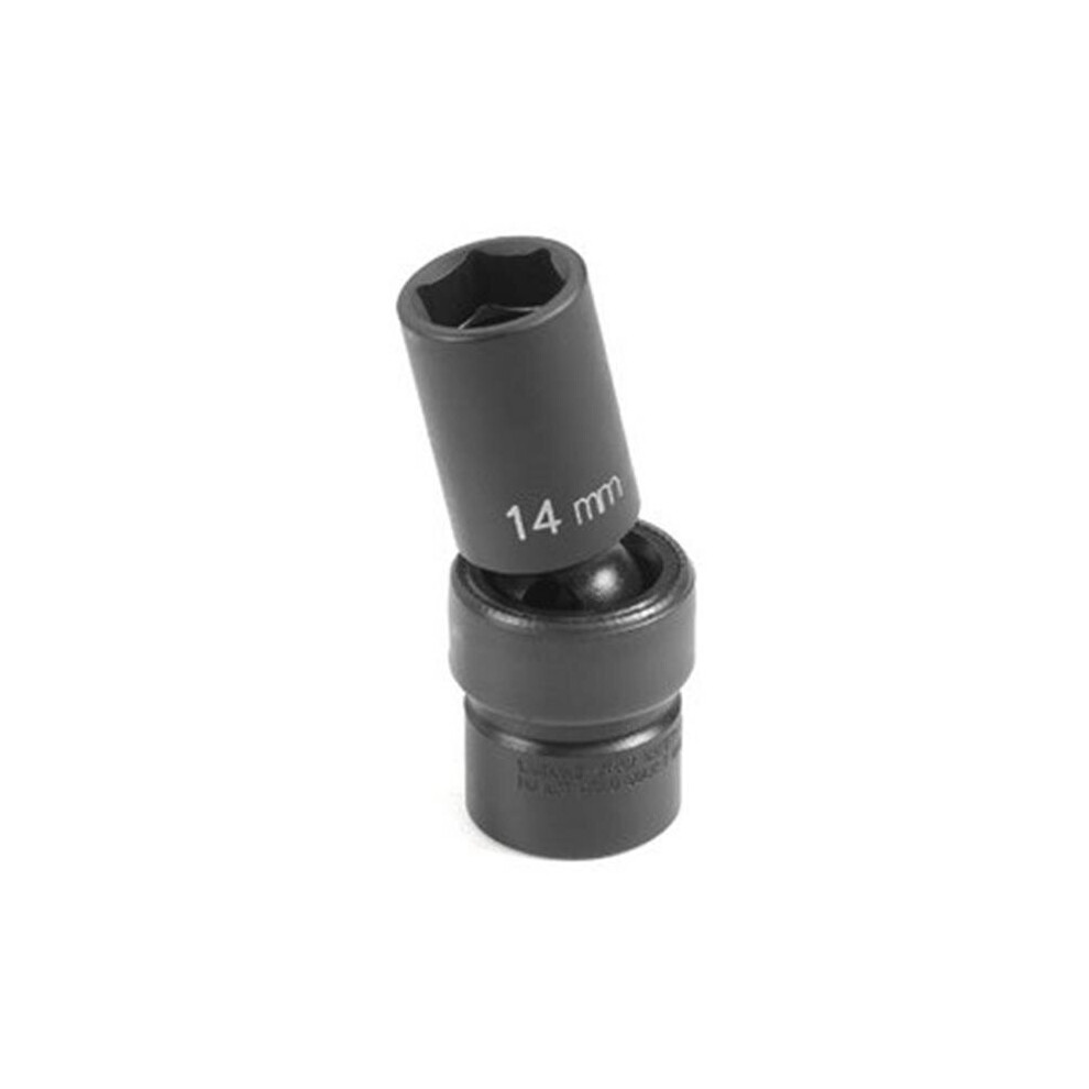Gry-1015Umsd 0.37 In. Drive X 14 Mm. 6 Pt Semi-Deep Universal Socket 747925369040