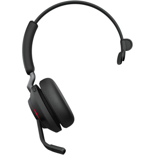 Jabra Jabra Evolve2 65 Mono Wireless On-Ear Headset (Microsoft Teams, USB Type-C, Black)