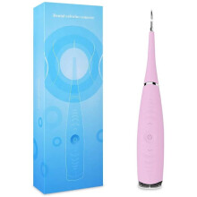 Electric Dental Calculus Plaque Remover Tooth Scraper Tartar Remover-Pink
