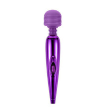 Women huge head vibrator for female masturbation, AV Magic Wand massager sex Toys Purple