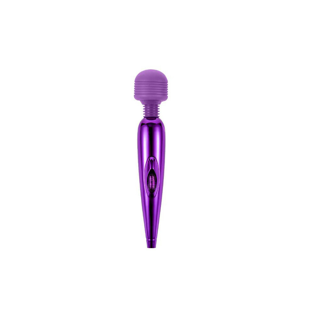 Women huge head vibrator for female masturbation, AV Magic Wand massager sex Toys Purple