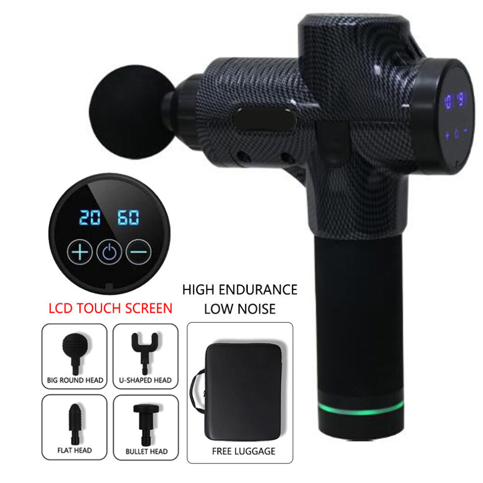 Astrocroft Professional Massage Gun For Athletes Deep Tissue Percussion Muscle Massger Waterblack