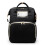 Mummy Function Backpack Portable Folding Bed for Baby rest --Black 1