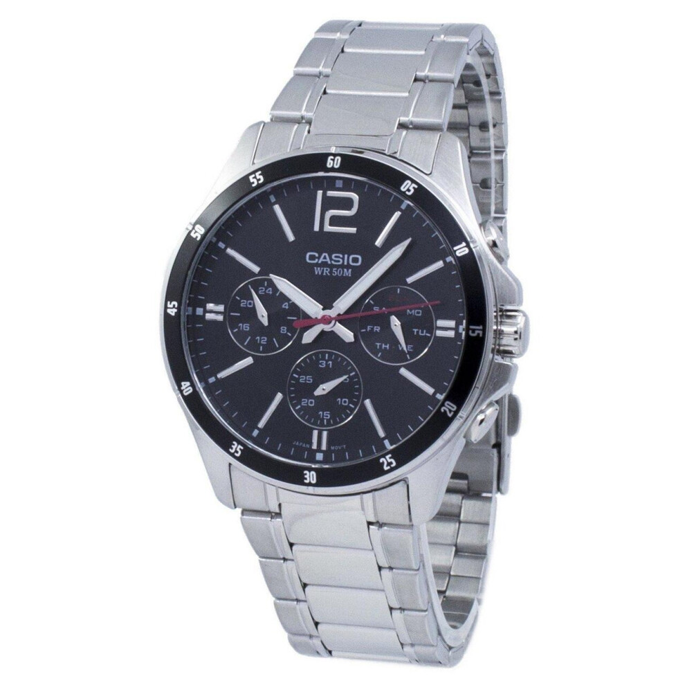 Casio Enticer Analog Quartz Mtp-1374D-1Av Mtp1374d-1Av Men's Watch
