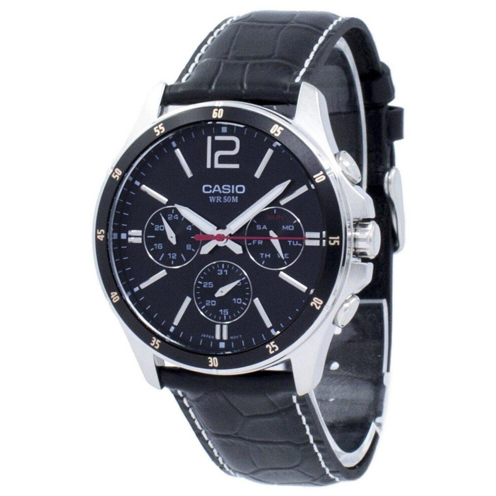 Casio Enticer Analog Quartz Mtp-1374l-1av Mtp1374l-1av Men's Watch