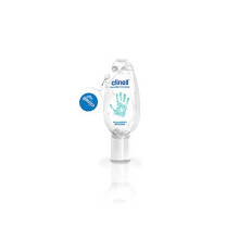 Clinell Hand Sanitising Alcohol Gel with Retractable Clip - 50ml