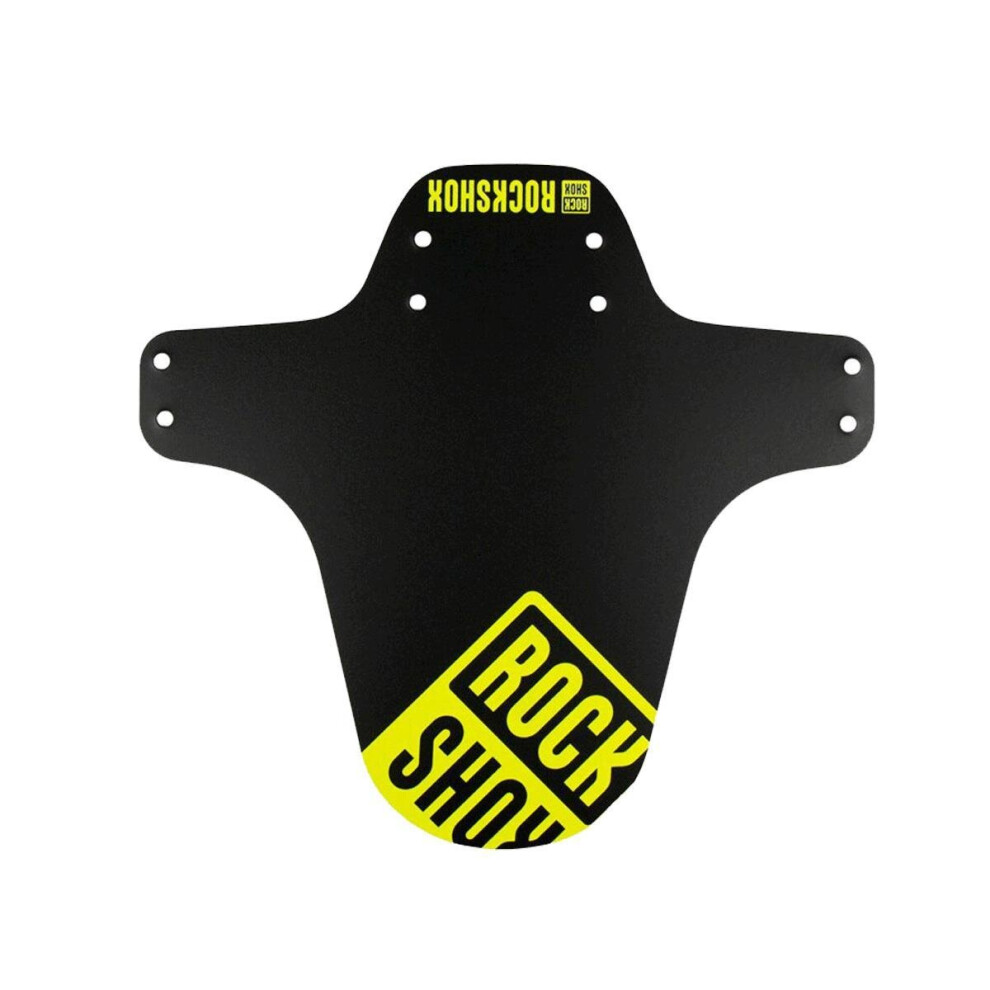 (Neon Yellow Print) RockShox MTB Mountain Fender