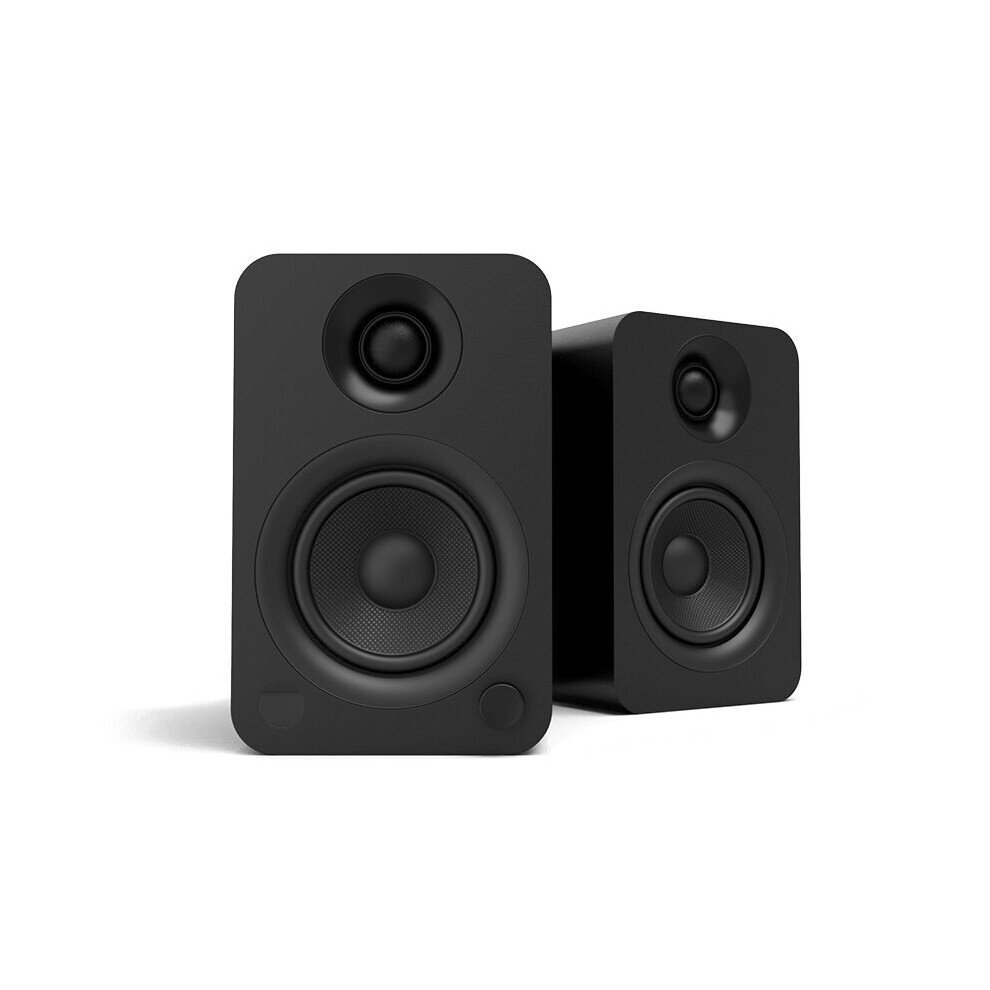 Kanto Yu Powered Bookshelf Speakers Matte Black 800152720128